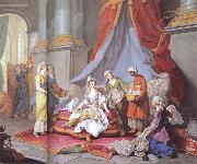 Charles Amedee Philippe Van Loo The Sultana at her Toilette oil painting